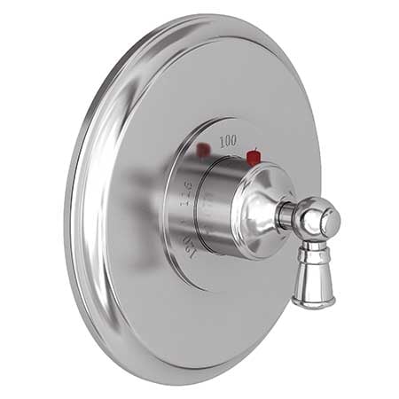 Newport Brass 3/4" Round Thermostatic Trim Plate With Handle in English Bronze 3-2414TR/07